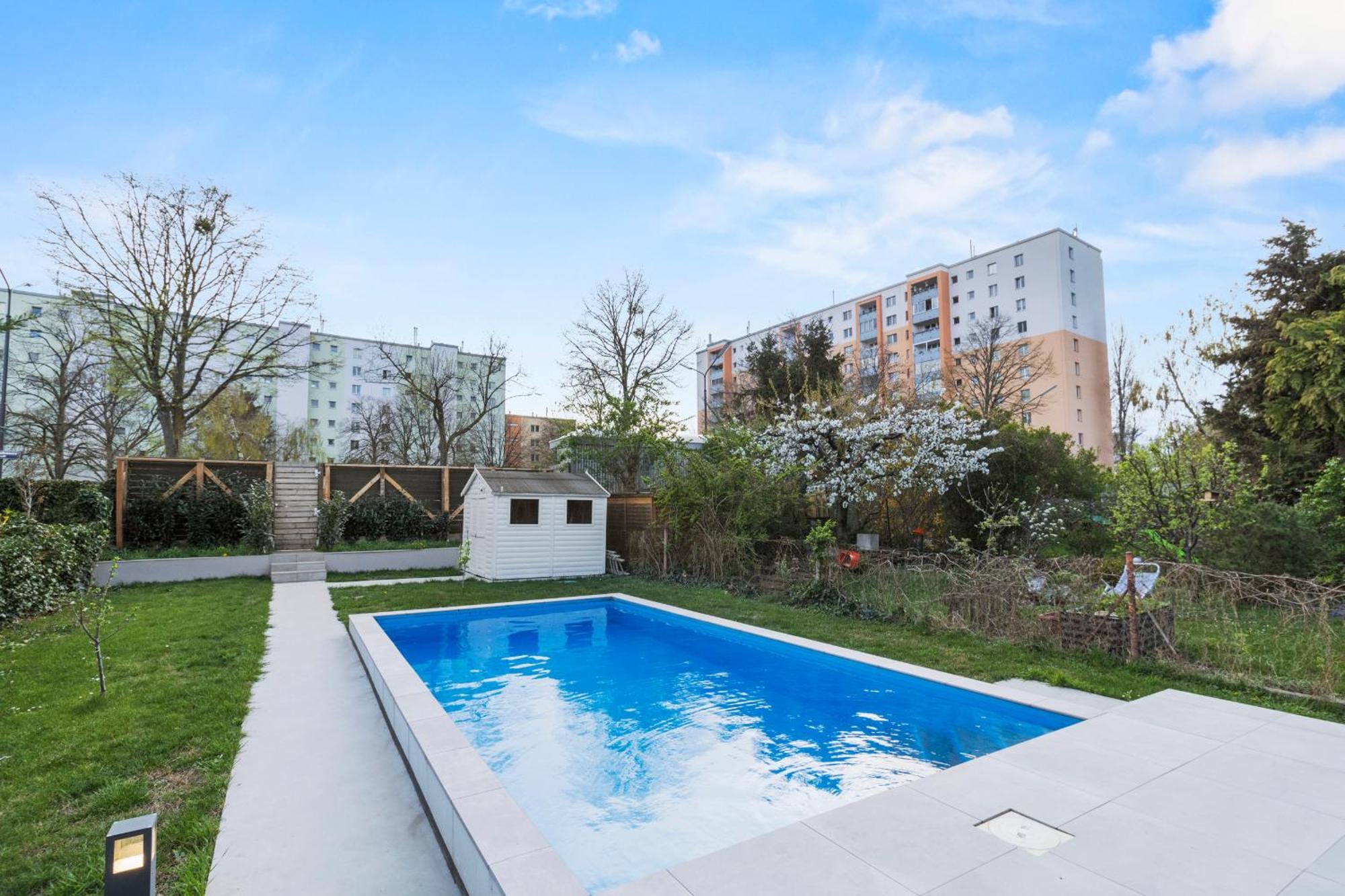 Villa Jaeger Mit Pool In Wien Eksteriør bilde