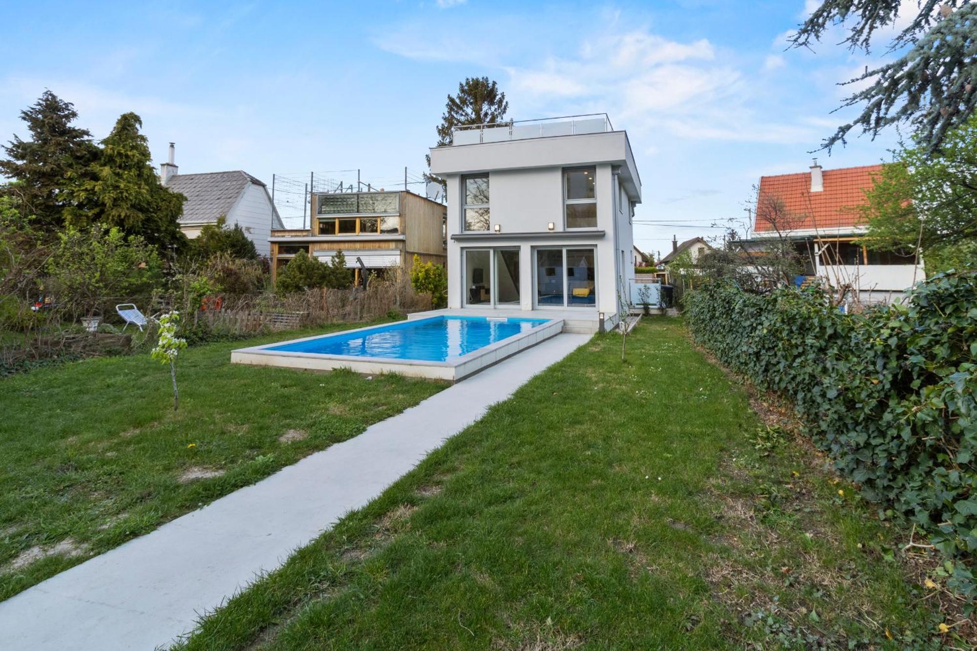 Villa Jaeger Mit Pool In Wien Eksteriør bilde