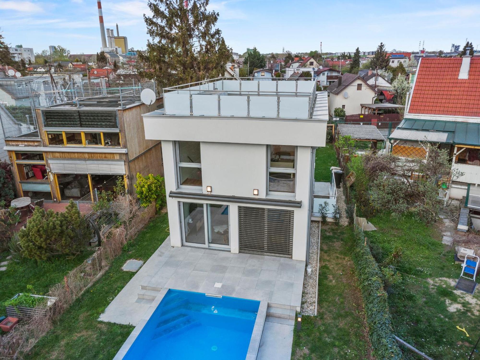 Villa Jaeger Mit Pool In Wien Eksteriør bilde